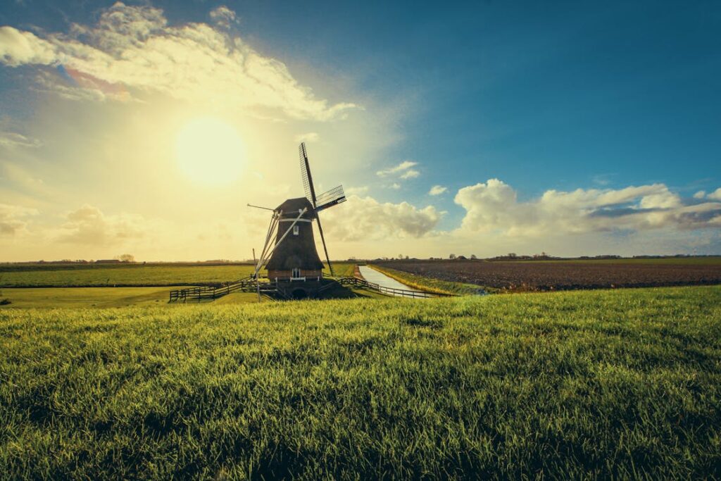 Fiets-Fun windmolen fietsvakantie in Nederland